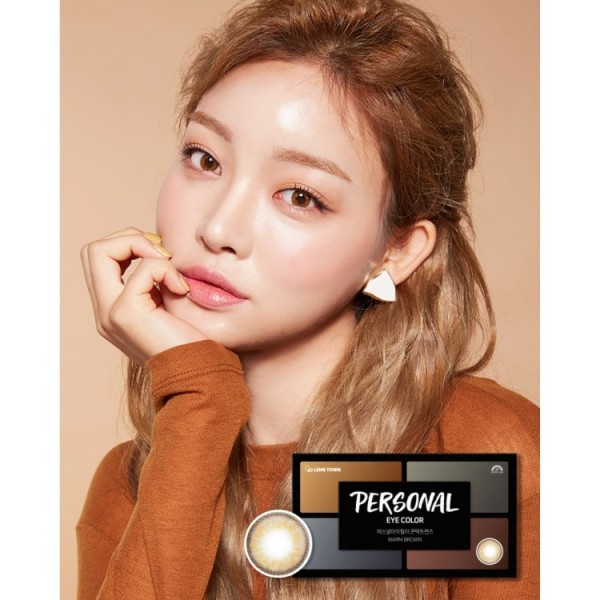 Personal Eye Color Warm Brown(月拋)